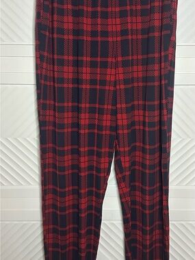 Tommy John Red & Navy Plaid lounge Pants